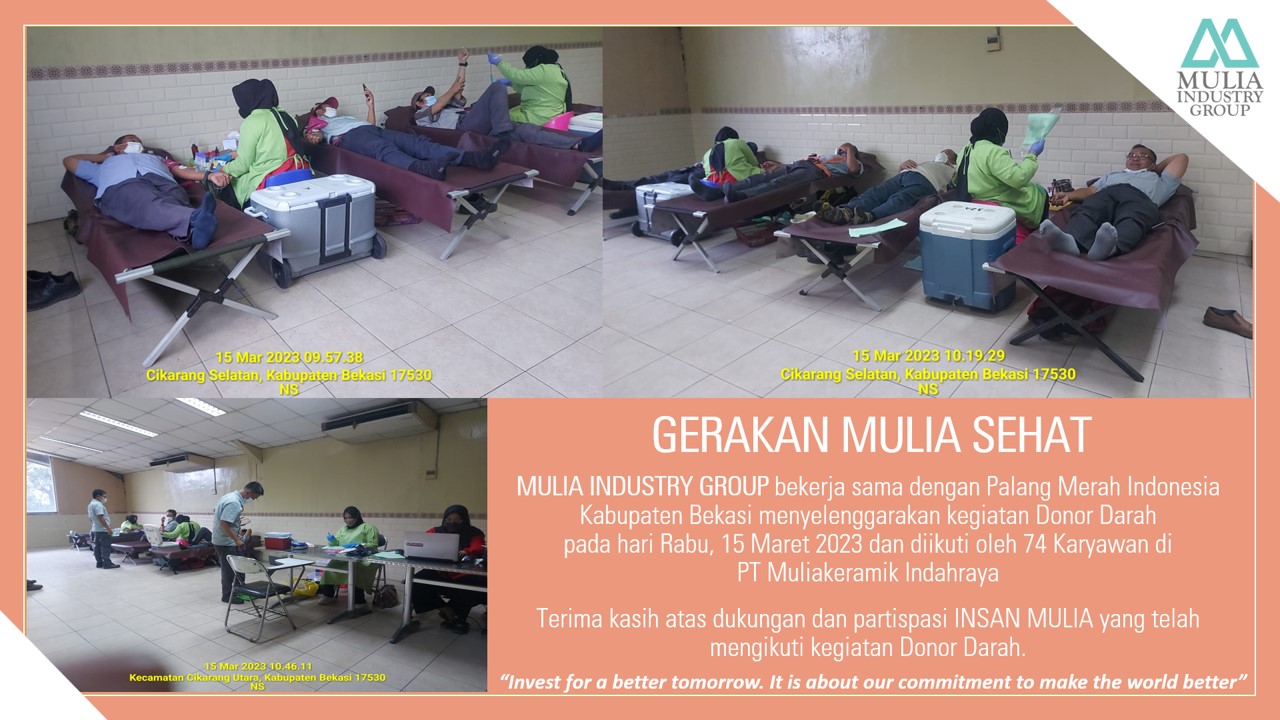 Gerakan Mulia Sehat untuk Donor Darah